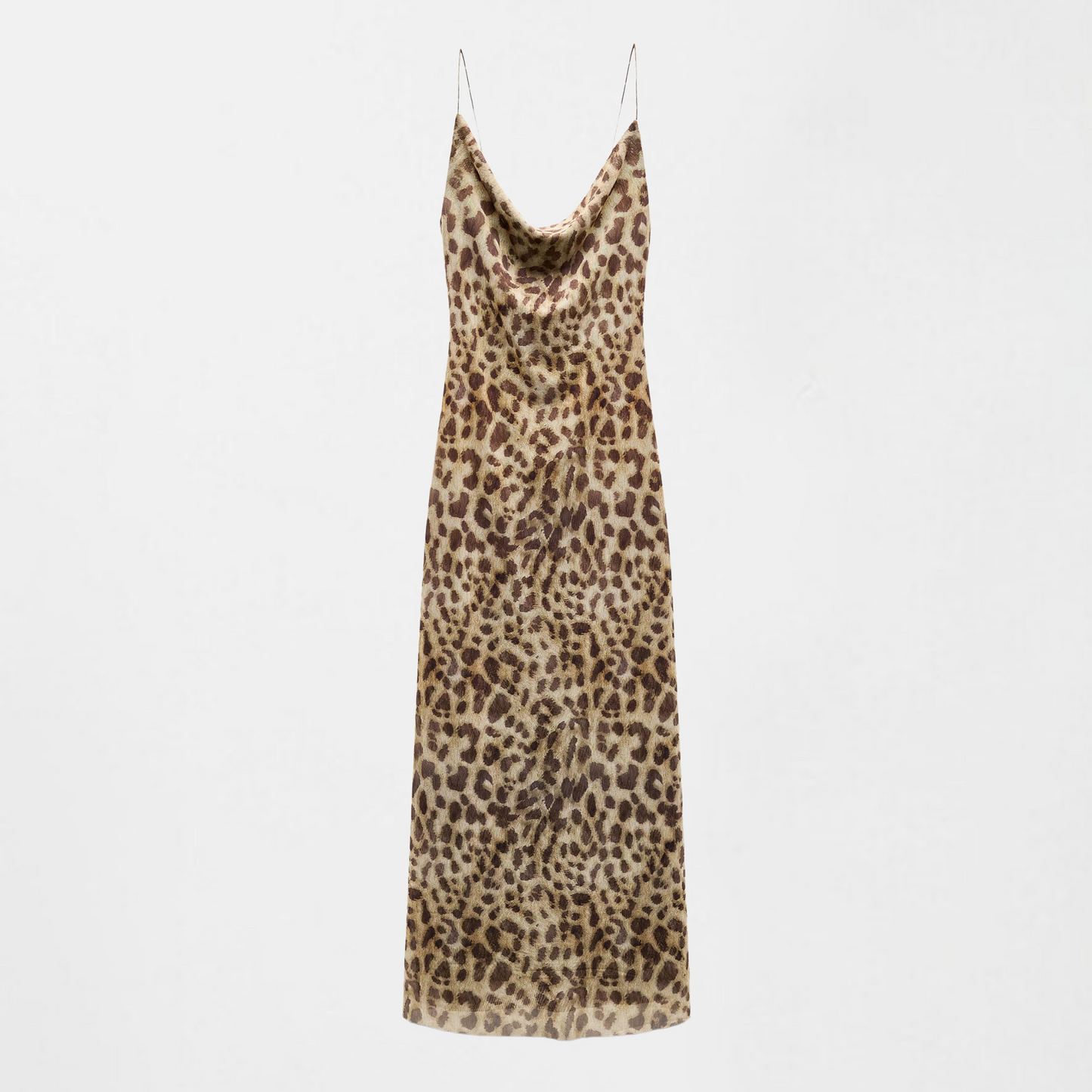 Leopard Print Tulle Dress