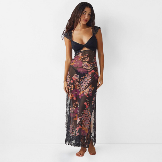 Floral Maxi Slip Dress