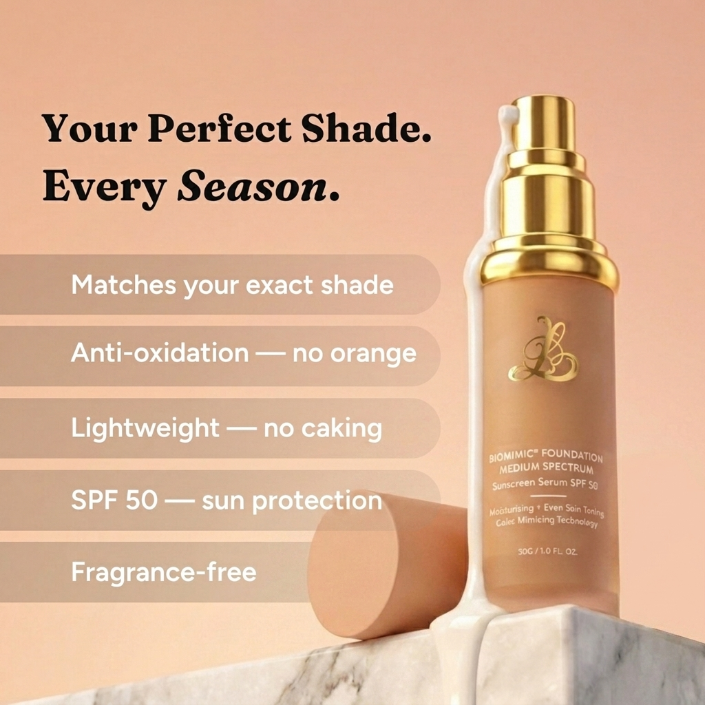 SPF 50 Color Changing Foundation